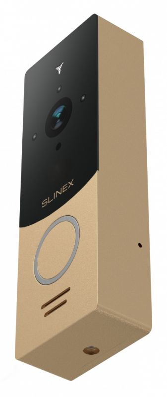 Панель виклику Slinex ML-20IP, персональна, 2MP, 145 градусів, переадресація, золотий чорний