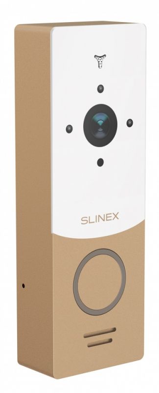 Панель виклику Slinex ML-20IP, персональна, 2MP, 145 градусів, переадресація, сріблястий чорний