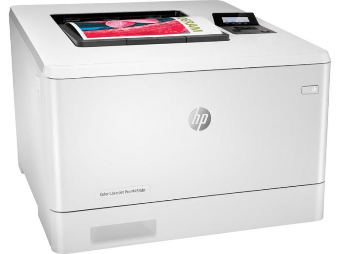 Принтер А4 HP Color LJ Pro M454dn