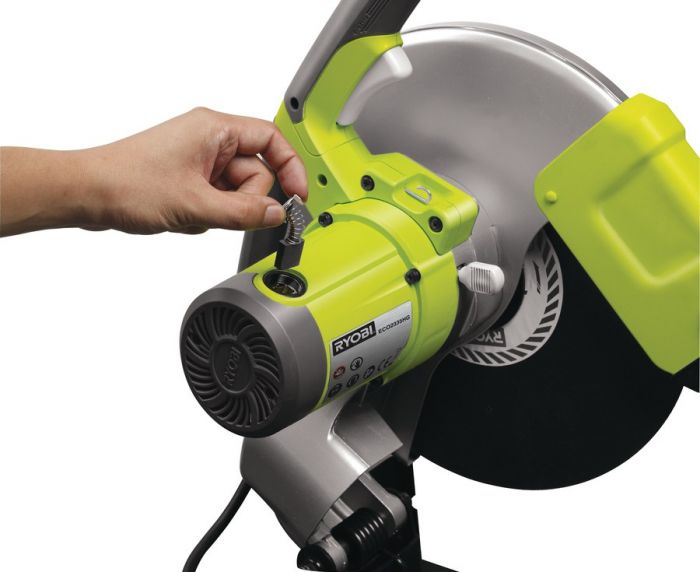 Ryobi Пилка монтажна ECO2335HG, 355мм, 2300Вт, 0– 45°, 16кг