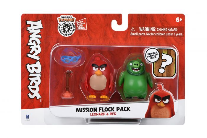 Набір Jazwares Angry Birds ANB Mission Flock Ред та Леонард