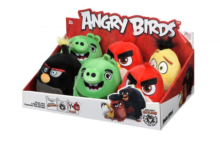 М'яка іграшка Jazwares Angry Birds ANB Little Plush Ред