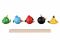 Набір Jazwares Angry Birds ANB Game Pack (Core Characters)