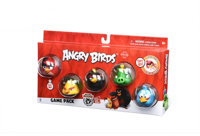 Набір Jazwares Angry Birds ANB Game Pack (Core Characters)