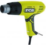 Ryobi Фен EHG2000 промисловий, 2000Вт, 250/500 л/хв, 400/600 ° С, 0.7кг Ryobi Фен EHG2000 промисловий, 2000Вт, 250/500 л/хв, 400/600 ° С, 0.7кг