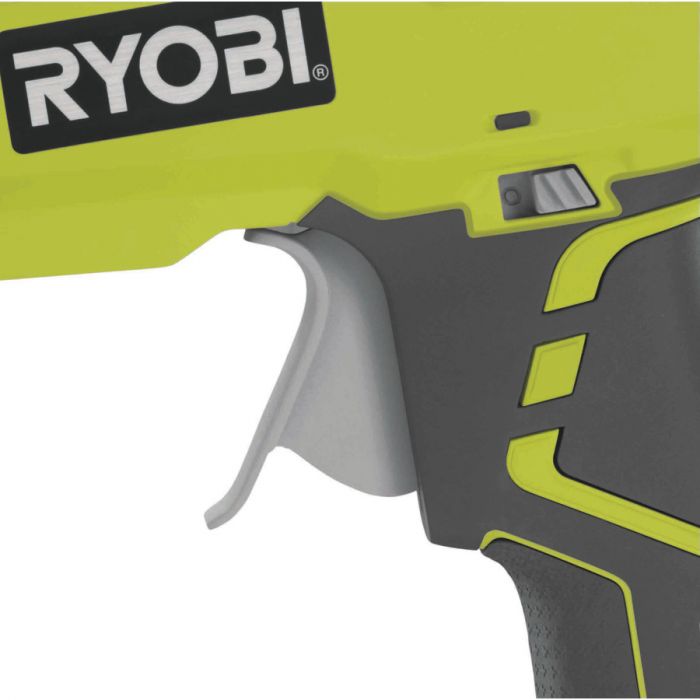 Ryobi Пістолет клейовий ONE + R18GLU-0 акумуляторний, 11 мм, Dсопла 3 мм, 18В, solo (без АКБ і ЗУ)