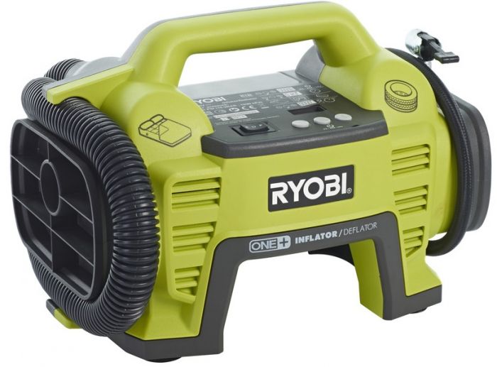 Ryobi Компресор автомобільний акумуляторний ONE+ R18i-0, 10.3 / 150 Бар, без ЗП та АКБ