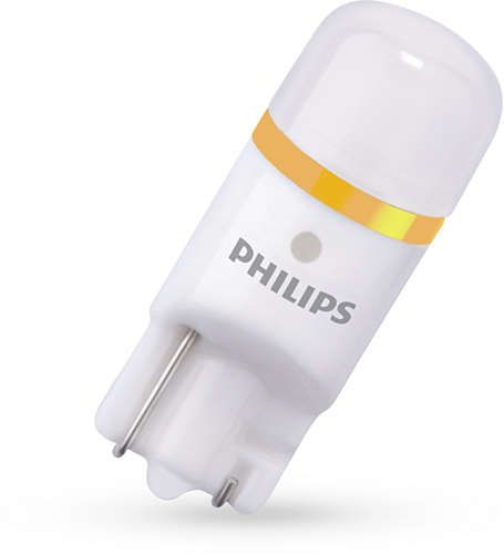 Лампа автомобільна світлодіодна Philips W5W X-tremeUltinon LED, 4000K, 2шт/блістер