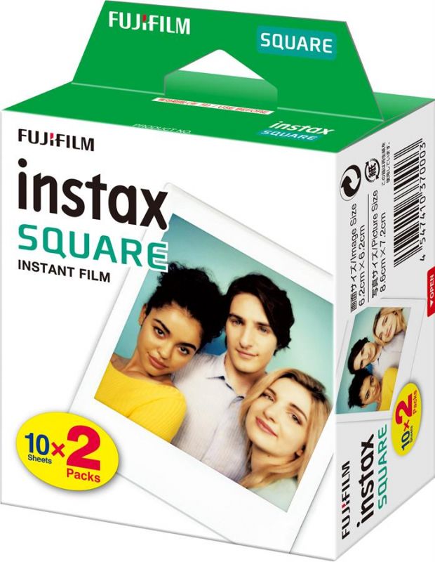 Фотопапір Fujifilm COLORFILM INSTAX SQUARE (86х72мм 2х10шт)