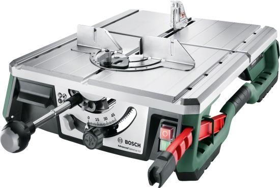 Розпилювальний стіл Bosch AdvancedTableCut 52, 550 Вт, 8200 об/хв, нахил до 45°