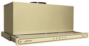 Витяжка телескопічна Kaiser EA644ElfEmEco - Шx60см./610м3/3 швидкості/ретро/бежевий