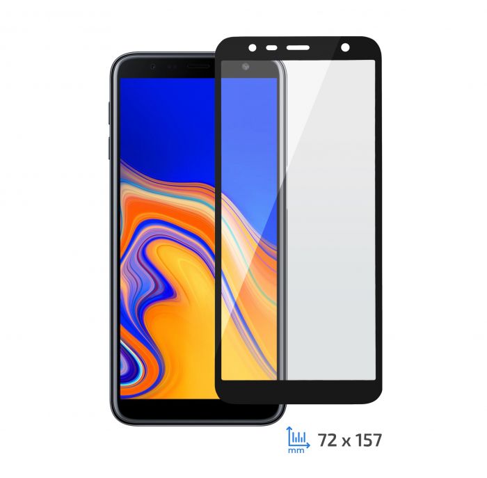 Захисне скло 2E Samsung Galaxy J6+ 3D black border FG