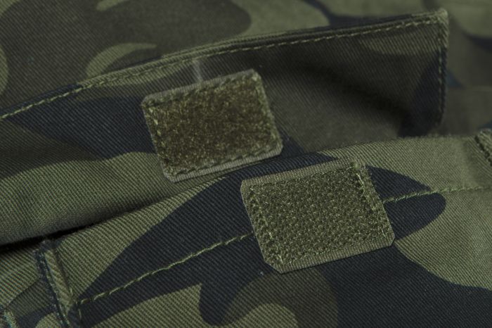 Напівкомбінезон робочий NEO CAMO, розмір XXL (56), 255 г/м2, потрійні шви, еластична конструкція пояса, міцні кишені, камуфляжний