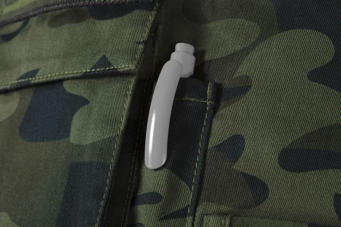 Напівкомбінезон робочий NEO CAMO, розмір M (50), 255 г/м2, потрійні шви, еластична конструкція пояса, міцні кишені, камуфляжний