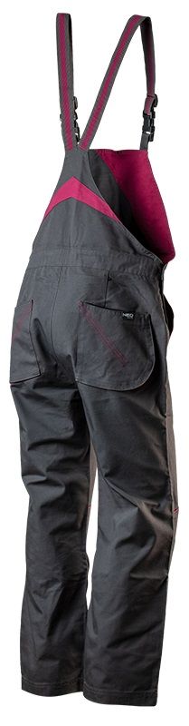 Напівкомбінезон робочий NEO Woman Line, розмір XL (42), профільовані коліна з відсіком для наколінників, еластична конструкція пояса, міцні кишені