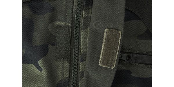 Куртка робоча NEO CAMO, розмір XXL (56), 255 г/м2, високий комір, регулювання манжет, комбіновані багатофункціональні кишені на блискавці та липучках, камуфляжна