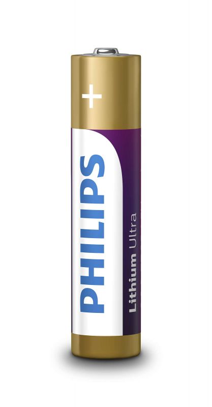 Батарейка Philips Lithium Ultra  AAA літієва блістер, 4 шт