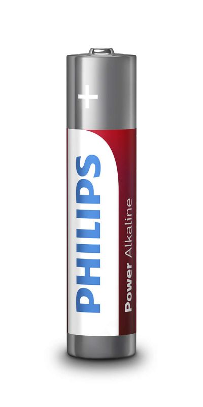 Батарейка Philips Power Alkaline AAA лужна блістер, 4 шт