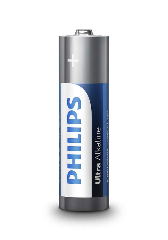 Батарейка Philips Ultra Alkaline лужна AA блістер, 4 шт