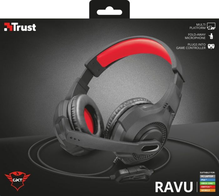 Гарнітура Trust GXT 307 Ravu 3.5mm Black