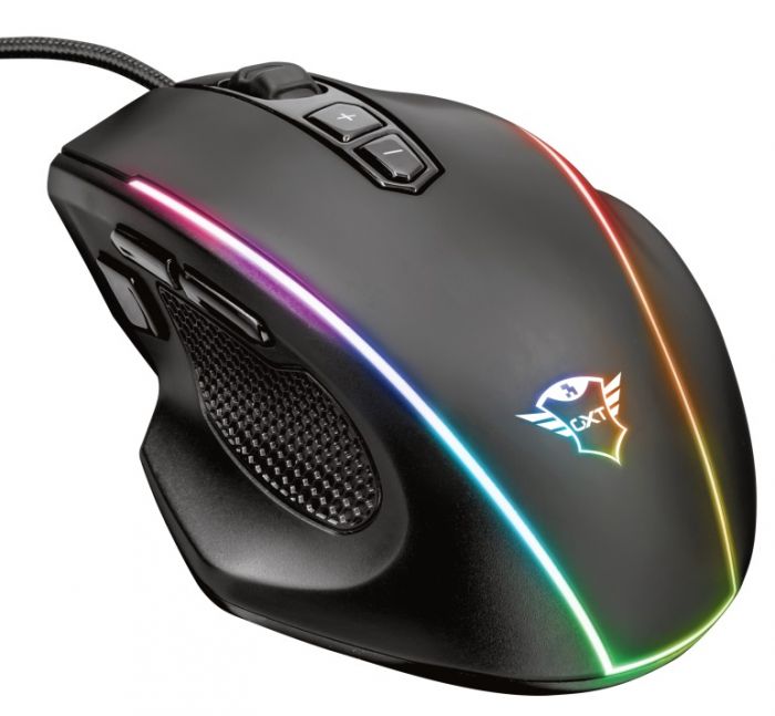 Миша Trust GXT165 CELOX RGB USB Black