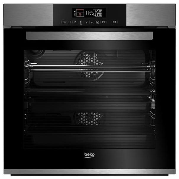 Вбудовувана електрична духова шафа Beko BVM32401XS - Ш-60 см./14 режимів/сенсор/80 л/чорний