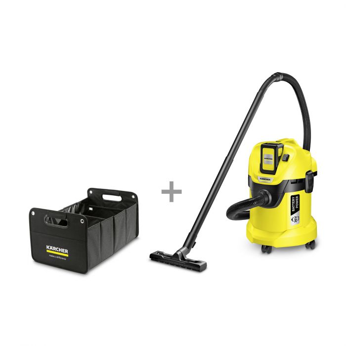 Пилосос Karcher WD 3 Battery Set акумуляторний + органайзер