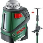 Нівелір лазерний Bosch PLL 360 SET TP 320, +штатив, ± 0.4 мм/м, до 20 м, 0.5 кг Нівелір лазерний Bosch PLL 360 SET TP 320, +штатив, ± 0.4 мм/м, до 20 м, 0.5 кг