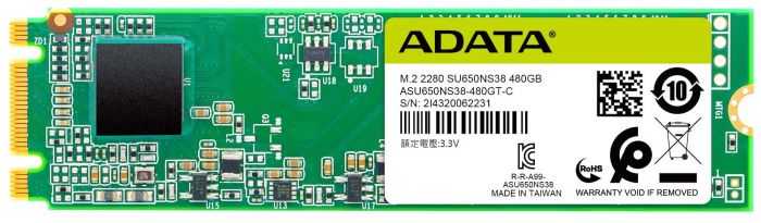 Накопичувач SSD ADATA M.2  120GB SATA SU650