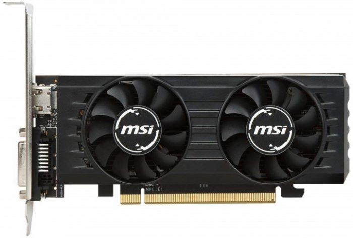 Вiдеокарта MSI GeForce GTX1650 4GB DDR5 OC Low Profile