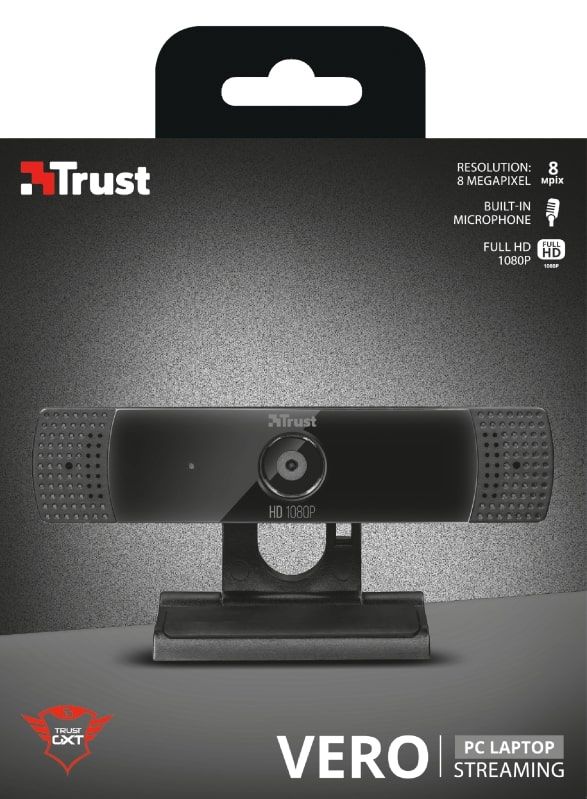 Веб-камера Trust GXT 1160 Vero Streaming Full HD BLACK