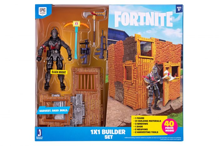 Колекційна фігурка Jazwares Fortnite Builder Set Black Knight