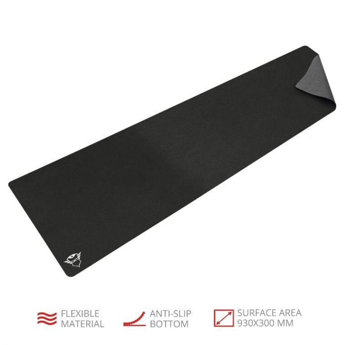 Килимок для миші Trust GXT 758 MOUSEPAD XXL Black (930x300x3мм)