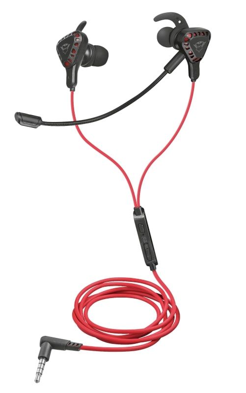 Гарнітура Trust GXT 408 Cobra Multiplatform 3.5mm RED