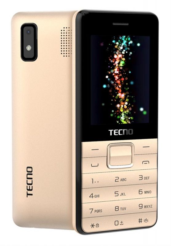 Мобільний телефон TECNO T372 3SIM Champagne Gold