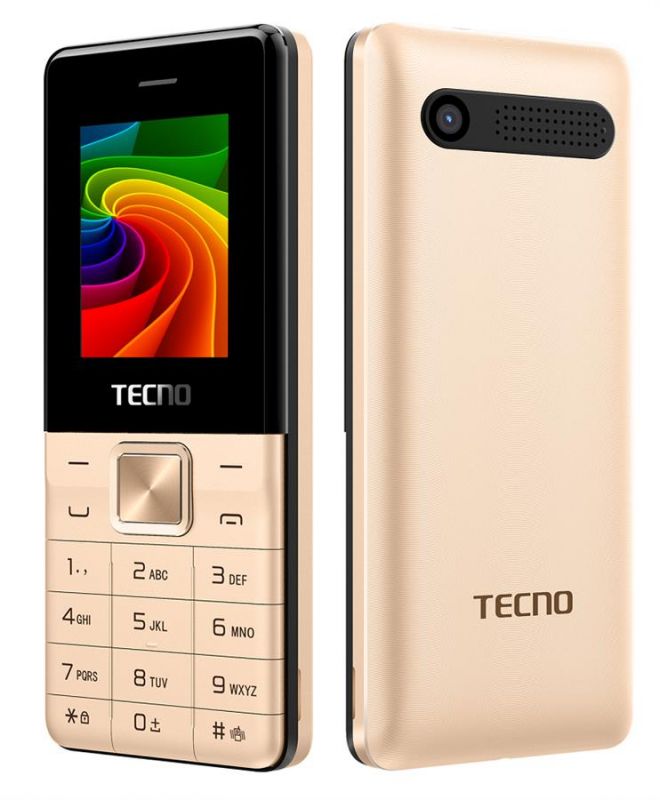 Мобільний телефон TECNO T301 2SIM Champagne Gold