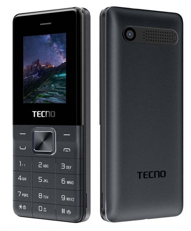 Мобільний телефон TECNO T301 2SIM Black
