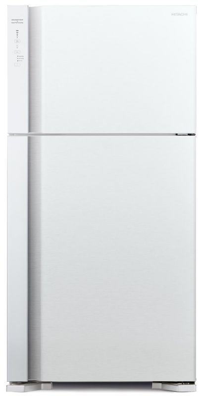 Холодильник Hitachi з верхн. мороз., 176x86х74, холод.відд.-365л, мороз.відд.-145л, 2дв., А++, NF, інв., зона нульова, білий