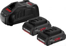 Акумуляторні батареї з ЗУ Bosch ProCORE18V*4.0 Ah, набір 2 шт. Акумуляторні батареї з ЗУ Bosch ProCORE18V*4.0 Ah, набір 2 шт.