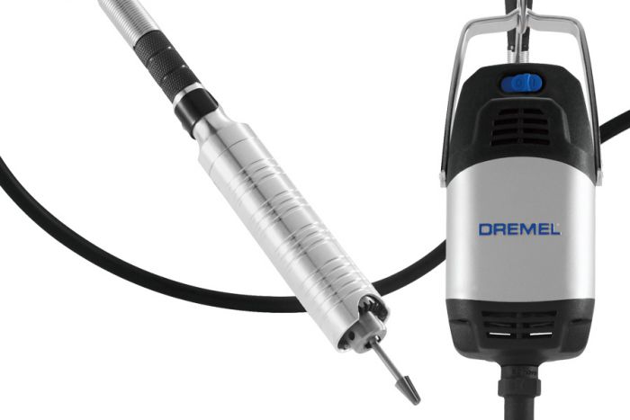 Шліфувально-гравірувальна машина Dremel Fortiflex 9100, 300Вт, 0-20000об/хв, 21 насадка, 1.6кг