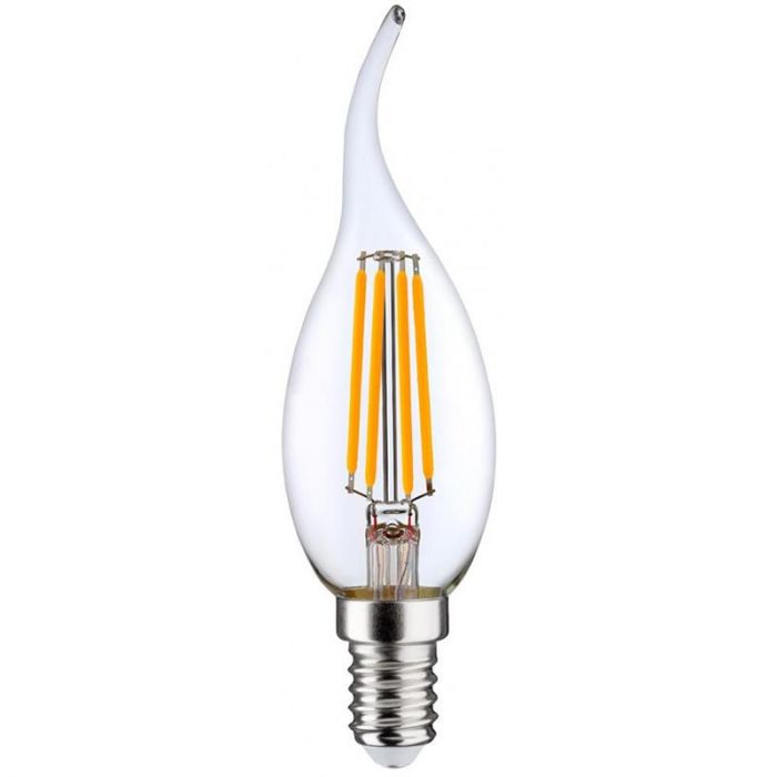 Лампа світлодіодна OSRAM LED BA35 5W (660Lm) 2700K E14 філамент
