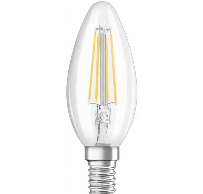 Лампа світлодіодна OSRAM LED B35 5W (660Lm) 4000K E14 філамент