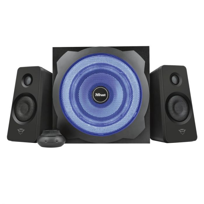 Акустична система (Колонки) Trust 2.1 GXT 628 Tytan Illuminated Speaker Set Black