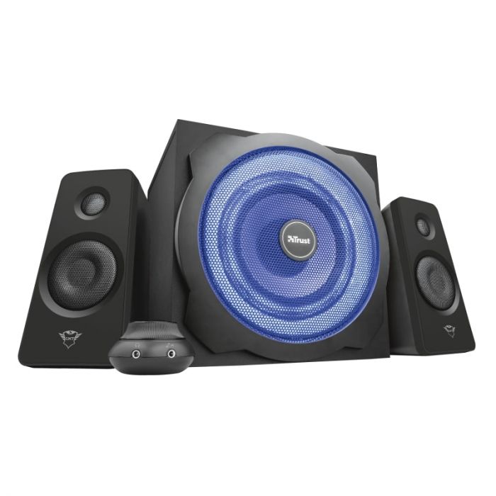 Акустична система (Колонки) Trust 2.1 GXT 628 Tytan Illuminated Speaker Set Black