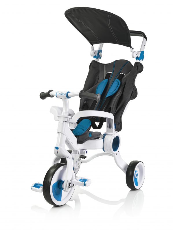 Триколісний велосипед Galileo Strollcycle Синій G-1001-B