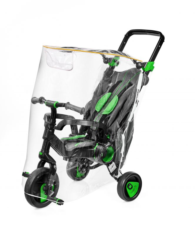 Триколісний велосипед Galileo Strollcycle Black зелений GB-1002-G