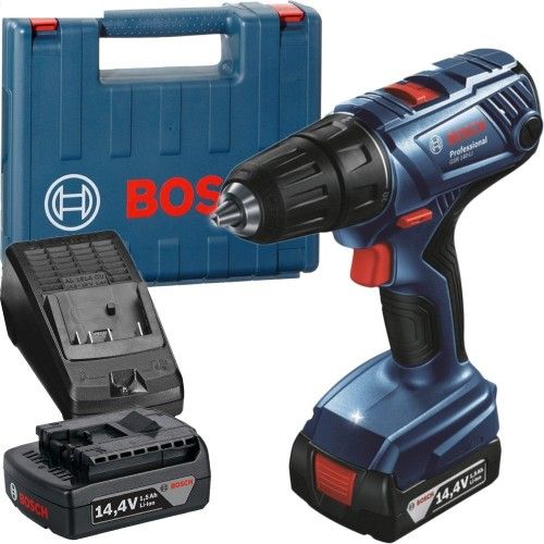 Шуруповерт-дриль Bosch GSR 180-LI, 2x2Ah