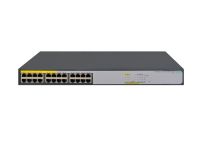 Комутатор HP 1420-24G-PoE+, Unmanaged Switch, 24xGE, 124W, LT Warranty