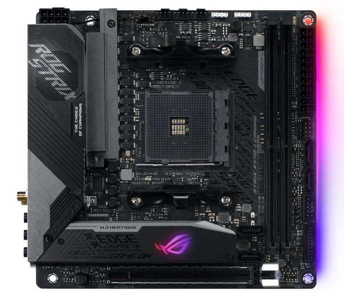 Материнcька плата ASUS STRIX X570-I GAMING sAM4 X570 2xDDR4 HDMI-DP Wi-Fi BT mITX