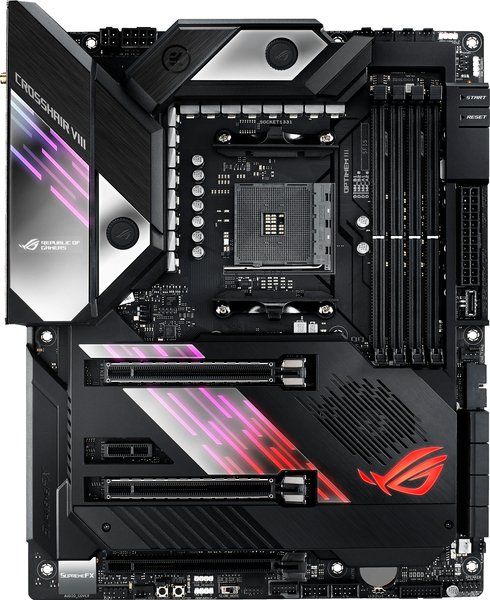 Материнcька плата ASUS CROSSHAIR_VIII_FORMULA sAM4 X570 4xDDR4 PCIe 4.0 Wi-Fi!!!BT ATX